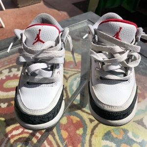 Kids Nike Air Jordan 3 Retro Sz 11